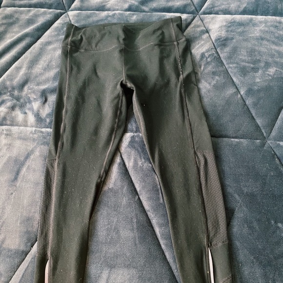 Fabletics Black Mesh Leggings - Picture 1 of 2